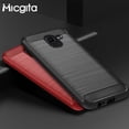 thumbnail image 2 of Funda de silicona para Samsung Galaxy A8, A7, A6 Plus, J4, J8, J6 Plus, J2 Pro 2018, funda de TPU de fibra de cabón para Samsung A7 2018, A6, A8, J6 xuanjing unisex, 2 of 2