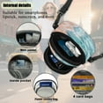 thumbnail image 5 of Xixirimido Small Sling Backpack Crossbody Sling Bag, Chest Bag Daypack Fanny Pack Cross Body Bag for Shopping Hiking Traveling, Beach Starfish Shell, 5 of 7