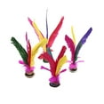 thumbnail image 2 of 1 Pce Volant Chinois Jianzi Repose-Pieds Fantaisie Oie Plume Volant Entraînement Physique 19cm, 2 of 6
