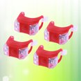 thumbnail image 3 of EeaseCA 4 PCS LED Front Light Silicone Bike Rear Light Tail Lamp Waterproof Cycling Flash Safety Light MTB Accessories (Red), 3 of 7