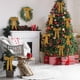 thumbnail image 3 of 6pc Velvet Bow Decoration Wreath Tree Topper, Bow Decoration Accents, Elegant Velvet Accents, Festive Home Decor, Christmas Ornament Set, Foldable Bow Design, Metal Frame Accents, for Living, 3 of 9