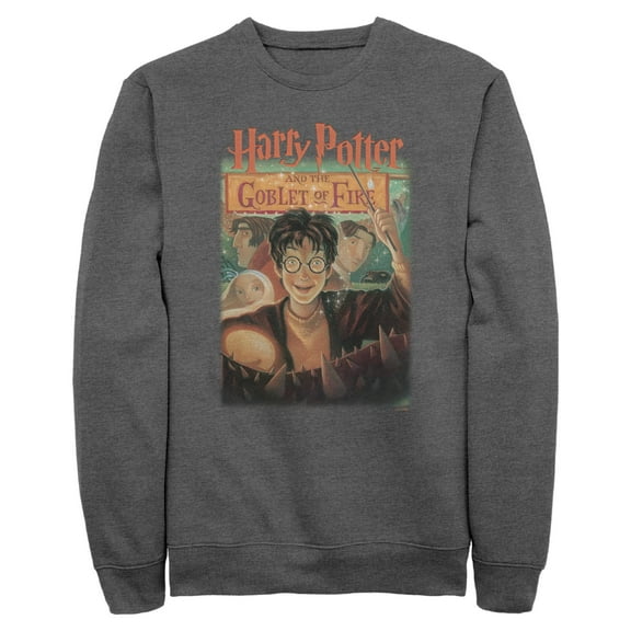 Mens Harry Potter and the Philosopher's Stone Goblet Of Fire Cover Sweatshirt
