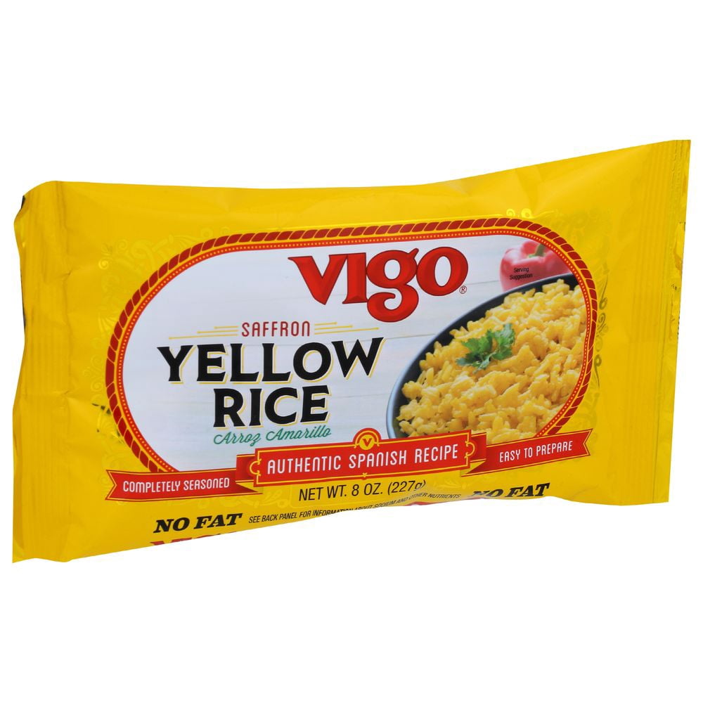 Vigo Yellow Rice Bag, 8 Ounce -- 12 per Case.