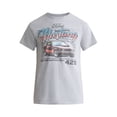 thumbnail image 5 of Ford Mustang Men's and Big Men's Graphic Tee with Short Sleeves, Sizes S-3XL, 5 of 5