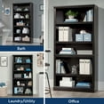 Sauder Select Furniture 5Shelf Bookcase with Adjustable Shelves