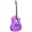Purple, variant on Ktaxon 41 Inch Cutaway Acoustic Guitar for Beginners, Full Basswood Body with Complete Starter Kit, Sunset Color