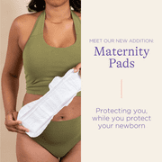 Lansinoh Postpartum Maxi Pads Bundle, Heavy Absorbency Overnight Pads 40 Count