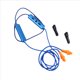 thumbnail image 4 of 6X Tapones para los Oídos Auriculares Bluetooth para el Trabajo, Supresión de Ruido, Protección Auditiva, Sitios de Construcción, Lugares Ruidosos Azul, 4 of 5