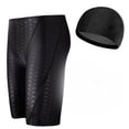 thumbnail image 1 of Traje de baño para Hombres NikouMX Conjunto de bañador y gorro de baño elástico Transpirable, 1 of 6