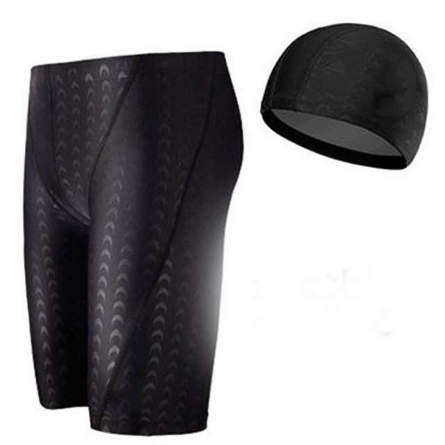 Traje de baño para Hombres NikouMX Conjunto de bañador y gorro de baño elástico Transpirable