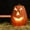 B, variant on Halloween Light up Jack O Lantern LED Pumpkin Prop with Led Light Pumpkin Figurine Skull Lamp Halloween Decor for Indoor Outdoor