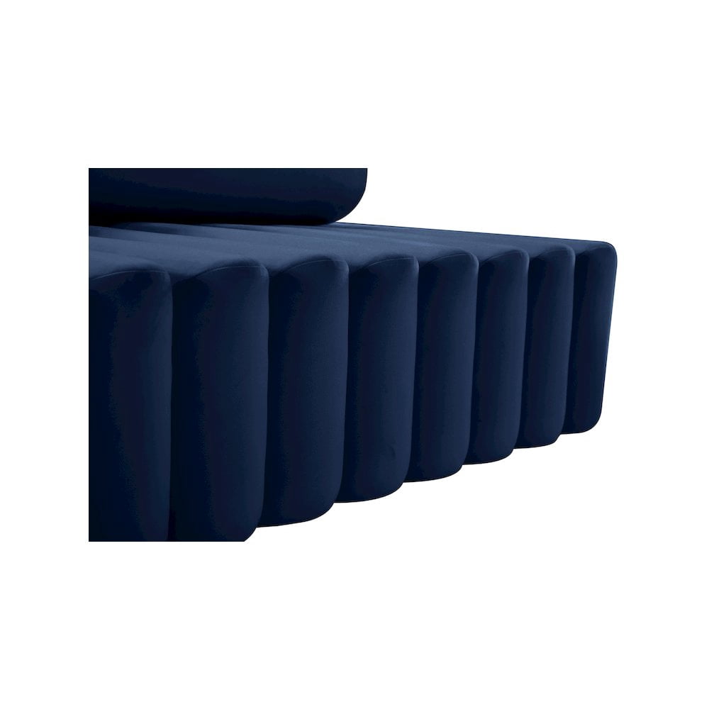 Meridian Furniture Melody Navy Velvet Loveseat