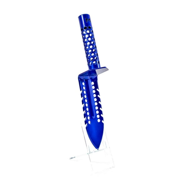 Motley Digging Tools GrassKnife for Metal Detecting - Blue