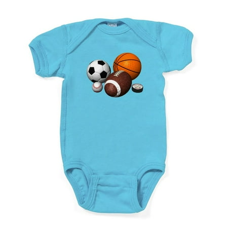 

CafePress - Balls - Cute Infant Bodysuit Baby Romper - Size Newborn - 24 Months