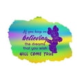 thumbnail image 1 of Dreams That You Wish Come True Keep On Believing Inspiring Quote Vinyl Design Wall Art Sticker Designs Vinyl Stickers For Home House Walls Rooms Windows Bedroom Decoration Size (20x20 inch), 1 of 3