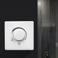 thumbnail image 4 of Control de iluminación Interruptor de control de velocidad del ventilador de techo Botón de pared Interruptor de atenuación, 4 of 5