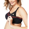 thumbnail image 5 of Cake Maternity Zest Nursing Sports Bra for Breastfeeding, Sports Maternity Bra, Black, 32GG UK / 32J US, 5 of 6