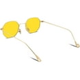 thumbnail image 2 of FEISEDY Hipster Small Polygon Women Men Sunglasses Delicate Metal Frame B2254, 2 of 8