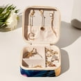thumbnail image 6 of Cat Travel Portable Jewelry Organizer Box with Earring Holder, Bracelet Holder, and Necklace Organizer for Girls and Women, 6 of 6