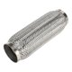 thumbnail image 1 of Tubo flexible de escape para automóvil Unique Bargains de 2.83 pulgadas de diámetro exterior, tubo trenzado flexible universal, tono plateado, 1 pieza, 1 of 1