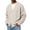 Beige, variant on Kukoosong Men's V Neck Knit Cardigan, Fall Casual Loose Fit Outerwear, Long Sleeve Button Front Pocket Coat for Daily Commute