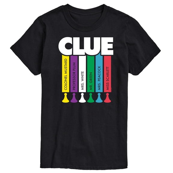 Clue - Logo Characters - Men's Short Sleeve T-Shirt