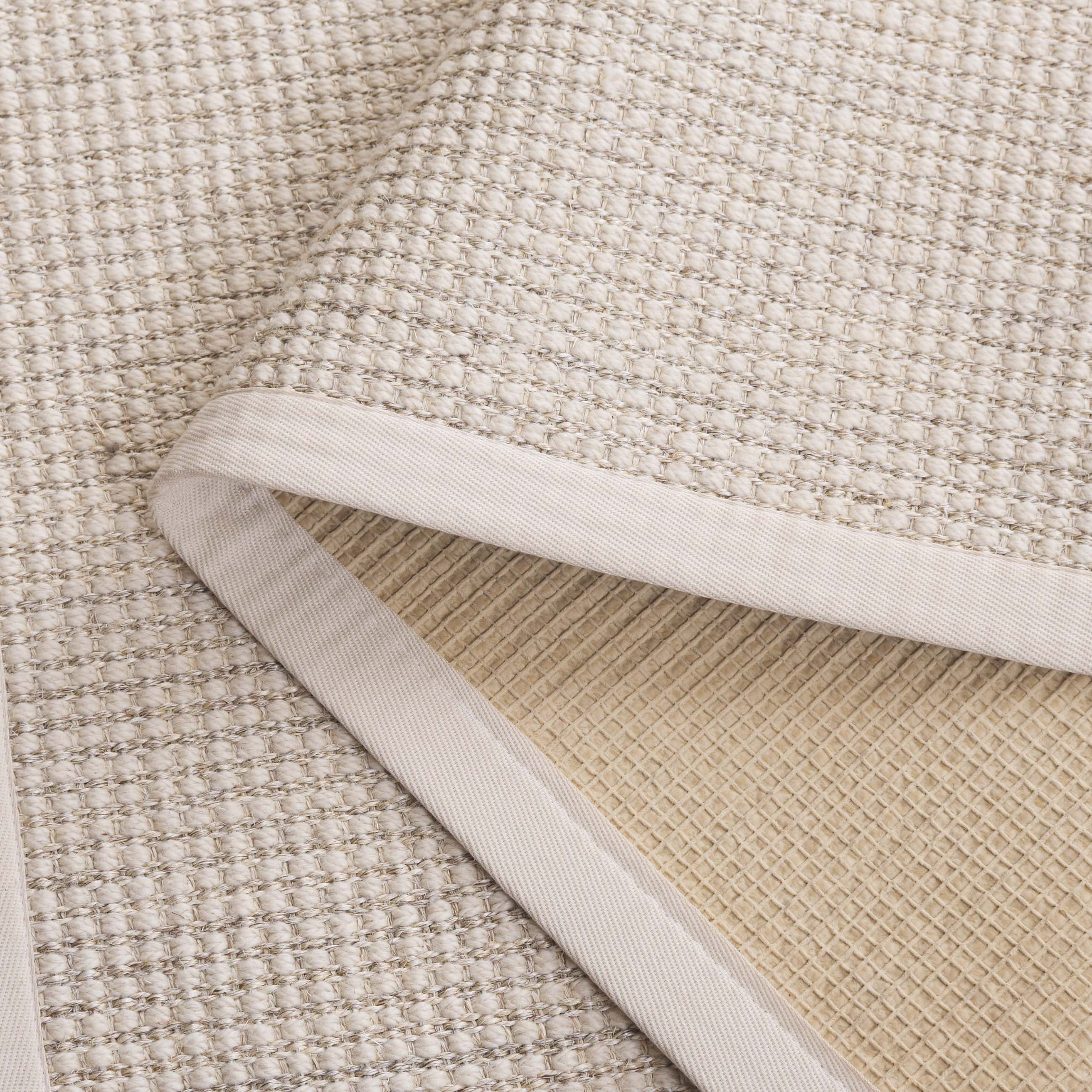 SAFAVIEH Palm Beach Sabrina Solid Area Rug, Ivory, 4' x 6'