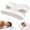 white, variant on RoamReady Anti-Wrinkle Side Sleeper Pillow for Adults, Cooling Memory Foam Neck Support with Silky Satin, Ergonomic for Back & Side Sleepers (Pink)