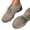 Khaki 41, variant on Joernso 1 Pair Women Walking Shoes Anti-skid Rubber Soles Lace-up Platform Shoes Slip On Comfort Casual Flats Foam Insole Tennis Sneakers for Gym Running