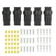 thumbnail image 2 of Conector de cable eléctrico, 5 piezas, 3 pines, acoplador de cable eléctrico, unión de cable, solución innovadora, 2 of 9