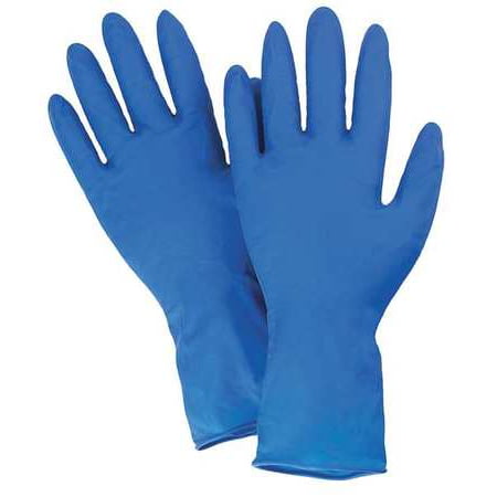 West Chester Glove 2XL Disposable Gloves, Latex, Blue, 2550/XXL ...