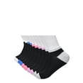 thumbnail image 2 of No Boundaries Women's Low-Cut Socks, 10-Pack, Sizes 4-10, 2 of 5