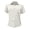 Beige, variant on HOWPAY Linen Shirts for Women Summer Short Sleeve Collared Button up Shirts Work Solid Color Tees Oversized Casual Comfy Y2K Streetwear Beige L