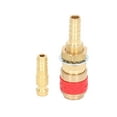 thumbnail image 1 of MIG TIG Torch Adapter, Torch Hose Adapter, 8mm Torch Hose Adapter, Brass Hose Coupler Set Connector Quick Coupler Fitting Kit, Arc Welding Equipment, 1 of 8