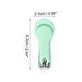 thumbnail image 4 of Unique Bargains Portable Nail Clippers Toenail Clippers 2.44"x0.98"x0.51" Green, 4 of 6