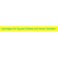 thumbnail image 3 of Equate Women's 5-Blade Razor with Handle/2 Cartridges/Shower Hanger, Blue and Green, 3 of 9