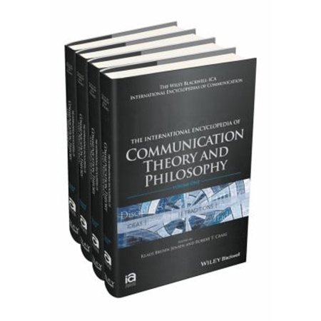 Pre-Owned Icaz - Wiley Blackwell-Ica International Encyclopedias of Co: The International Encyclopedia of Communication Theory and Philosophy 4 Volume Set (Hardcover)