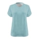 thumbnail image 5 of Hecho para Más Camisa Mujeres de Cuello en V de Gran Tamaño de Manga Corta Top Sólido, Base de Verano Deportivo Tee para el Uso Diario Y Casual Del Hogar, Bastidor de Imitación Ligero, 5 of 5