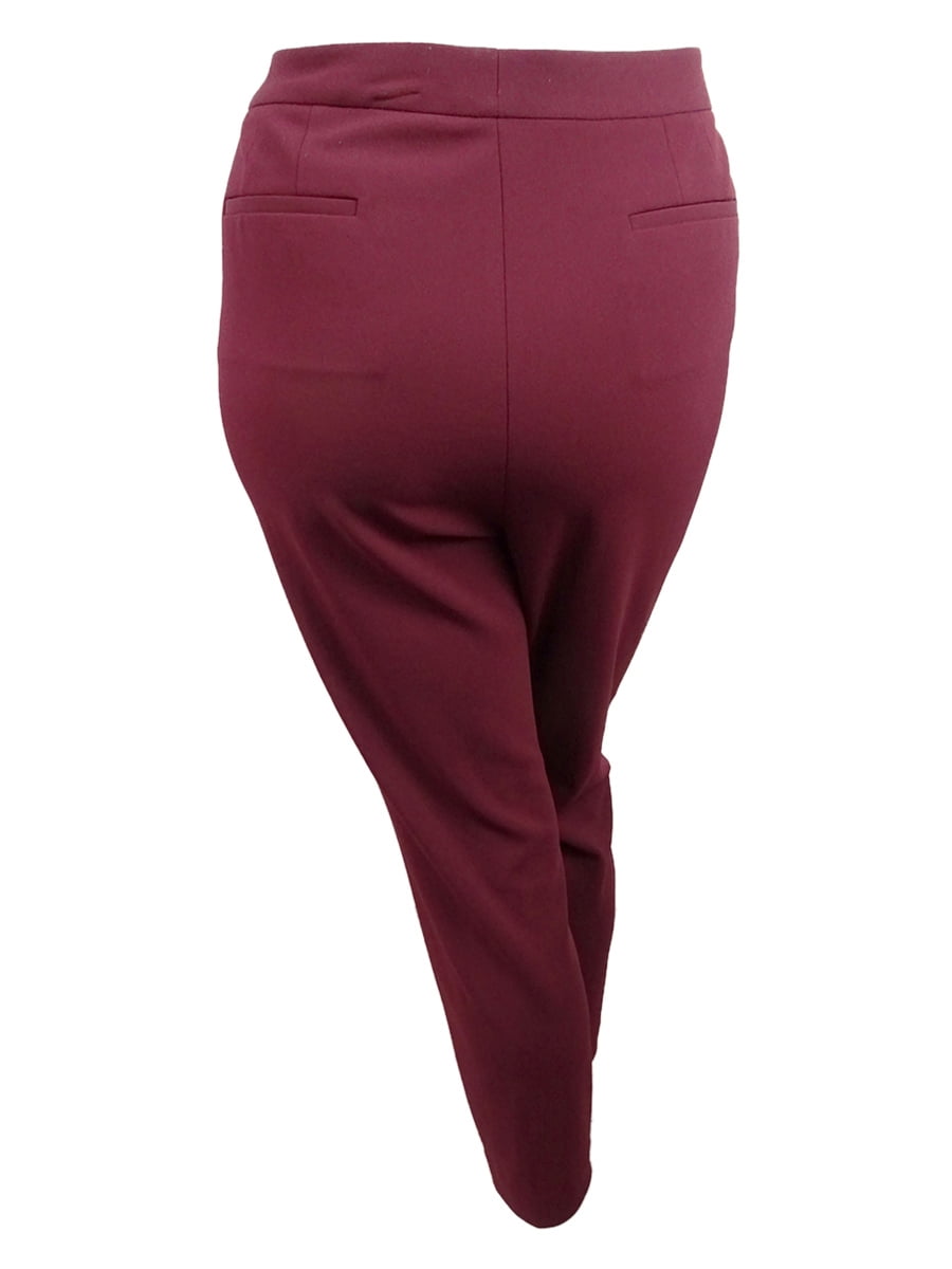 calvin klein skinny crepe pants