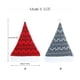 thumbnail image 2 of Naiovety Gorro de Navidad para niños y niñas, accesorio de ropa, gorro de disfraz, gorras interesantes de Santa, adorno de Navidad Kits de decoración para fiestas Rojo, 2 of 6