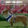 thumbnail image 6 of Deago Dog Harness Leash Set, Dog Harness No-Pull Pet Harness Adjustable Reflective Mesh Outdoor Pet Vest for Dogs Easy Control for Small Medium Dogs - Size M, Red, 6 of 10