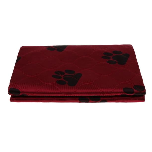 Alfombrilla Impermeable para Mascotas de Microfibra Cojín para Mascotas para de Perro - M Púrpura m
