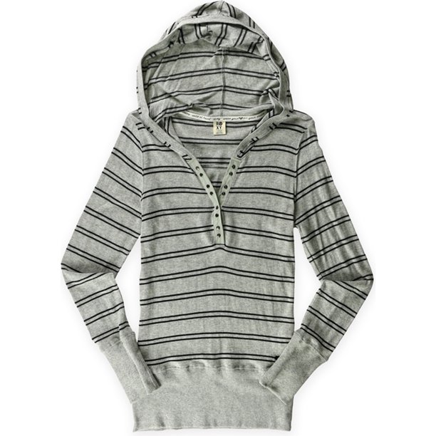 Roxy So Comfy Henley Camiseta para Mujer, Gris, X-Large Roxy henley