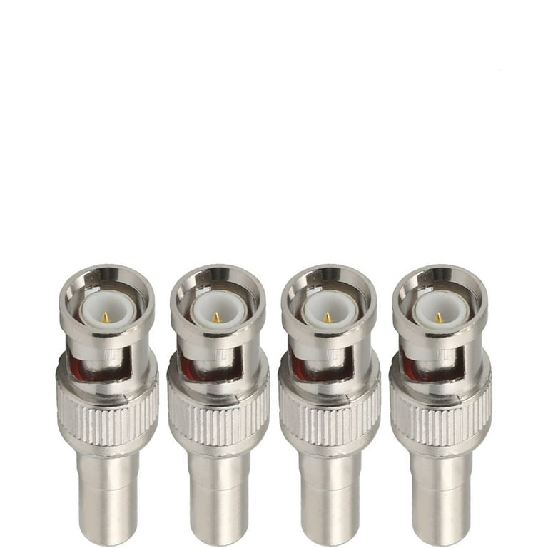 Vanco New BNC Plug to RCA Jack, RCA and BNC Cables Connector