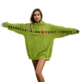 thumbnail image 3 of WILLBEST Sudaderas Deportivas Hombre Sudaderas con Capucha con Estampado De Letras A Juego para Parejas Chica, 3 of 5