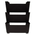 thumbnail image 1 of EASTIN adhesive mail holder 1 Set of Wall-Mounted Organizer File Document Holder Booklet Display Container Wall Hanging File Holder Plastic Wall Organizer Rack for Files 8.66”X4.53”X2.95”, 1 of 10
