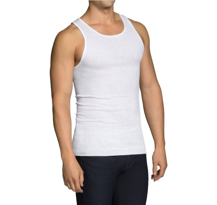 Fruit of the Loom Fruit of the Loom Men's 8Pack White AShirts Tank