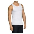 thumbnail image 5 of Fruit of the Loom Men's 9-Pack White 100% Cotton A-Shirts Tanks X-Large, White, 5 of 6