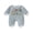 Blue, variant on RUINIXCW Baby Boy Fall Romper Vehicle Pattern Striped Crew Neck Long Sleeve Jumpsuit