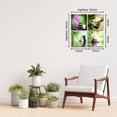 thumbnail image 5 of Spa Decor Zen Decor 4 Panels Spa Still Life with Candle Stone Green Bamboo Pink Waterlily Flowers Pictures Modern Canvas Artwork Spa Zen Prints on Canvas Wall Art for Bathroom Spa Decor Framed, 5 of 6
